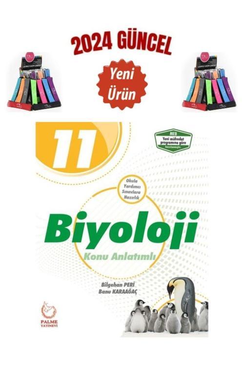 Güncel Palme Yayın 11.Sınıf Biyoloji Konu Anlatımı+Cambridge Kalemlik