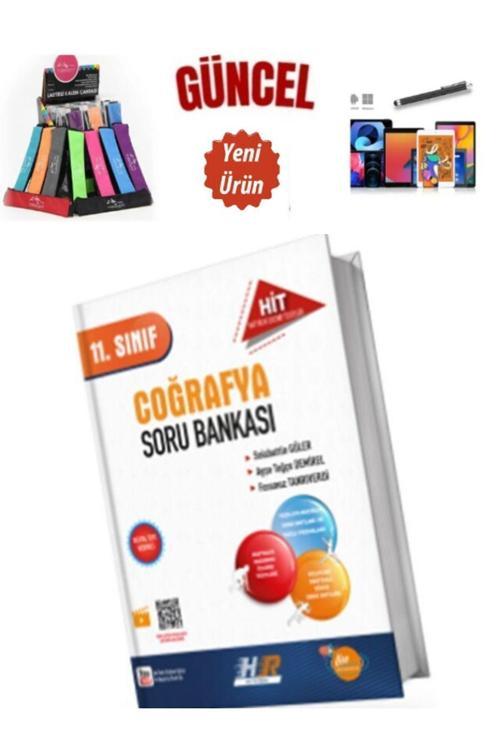 Güncel 11.Sınıf Coğrafya HİT Video Çözümlü Soru Bankası+Kalem+Kalemlik