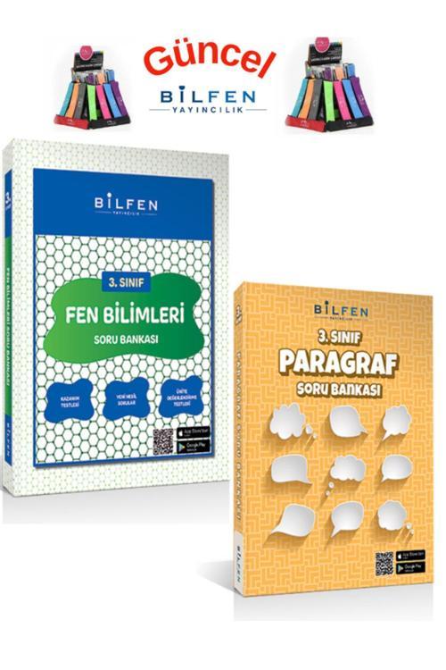 Güncel 3.Sınıf Fen Bilimleri-Paragraf Soru Bankası Seti(2Kitap)+Kalemlik