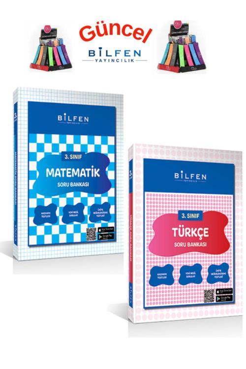 Güncel 3.Sınıf Matematik-Türkçe Video Çözümlü Soru Bankası Seti+Cambridge Kalemlik