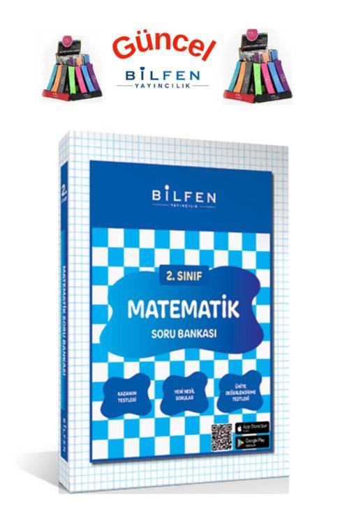 Güncel 2.Sınıf Matematik Video Çözümlü Soru Bankası Seti+Kalemlik