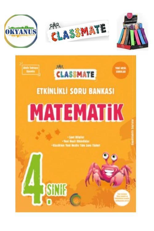 Güncel 4.Sınıf Clasmate Matematik Etkinlikli Soru Bankası+Kalemlik