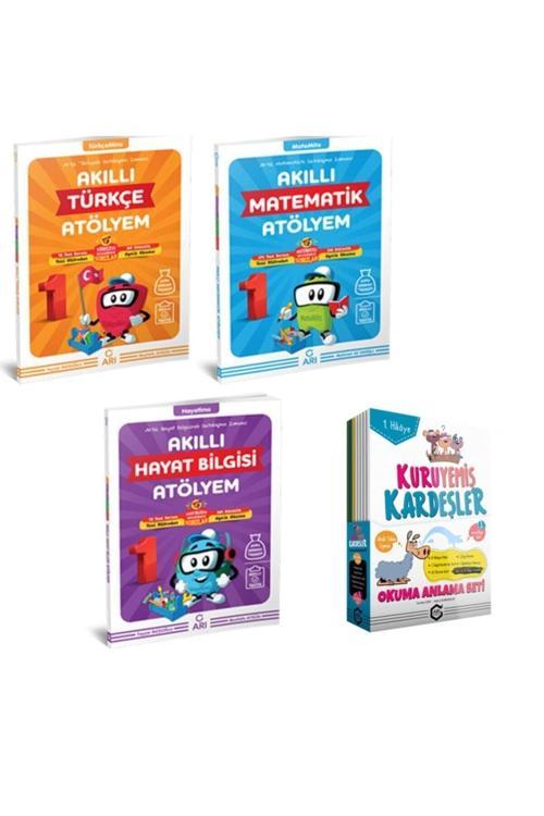 Arı Yayıncılık Arı Yayınları 1. Sınıf Eğitim Seti Ve Kuruyemiş Kardeşler Okuma Anlama Seti