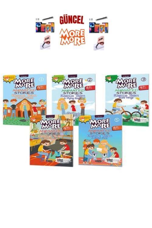 More&More 4 Animated Stories–MARS MISSION(4.Sınıf 5 Kitap İngilizce Hikaye Kitabı)+Dokunmatik Kalem