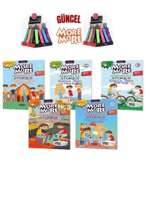 More&More 4 Animated Stories–MARS MISSION(4.Sınıf 5 Kitap İngilizce Hikaye Kitabı)+Kalemlik