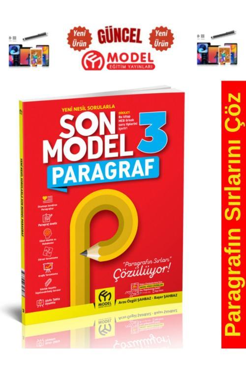 Model Eğitim Yayınları 2025 3. Sınıf Son Model Paragraf Soru Bankası+Kalemlik
