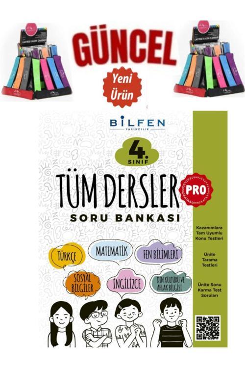 2025 4.Sınıf Tüm Dersler Pro Soru Bankası(Mat-Fen-Sos-İng.)Kazanımlara Uygun+Cambridge Kalemlik