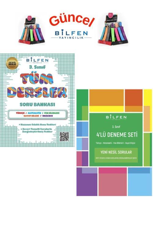 Güncel 2025 3.Sınıf Tüm Dersler (5 Ders) Soru Bankası+4 Lü deneme Seti+Kalemlik