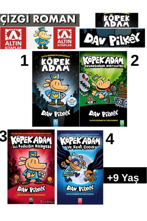 KöpekAdam 1-2-3-4KöpekAdam-Tas.Kurtuluyor-İki Kedi. Hik.-Kedi ve Çocuk 1-2-3-4.Kitap Çizgi roman