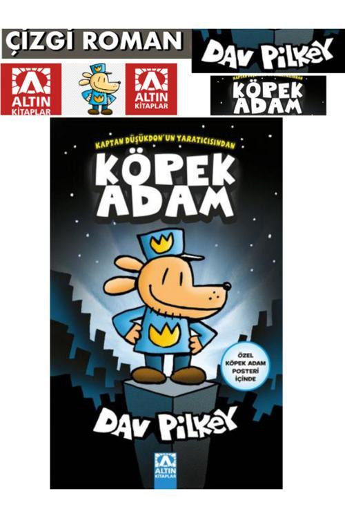 Altın Kitaplar KÖPEK ADAM DAV PILKEY(Kaptan Düşükdon’un yaratıcısından)9789752124264