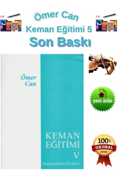 Ömer Can Keman Eğitimi 5 (Orijinal Ürün-Son Baskı)+Dokunmatik Kalem