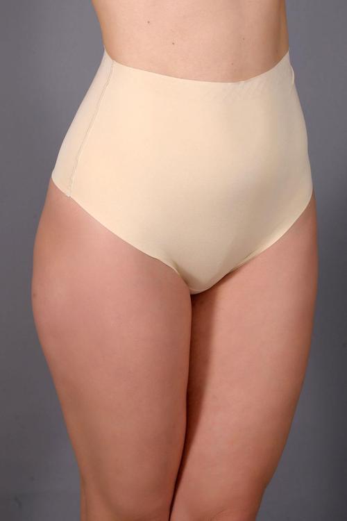 Lazer Kesim Yüksek Bel String | Ten 9206