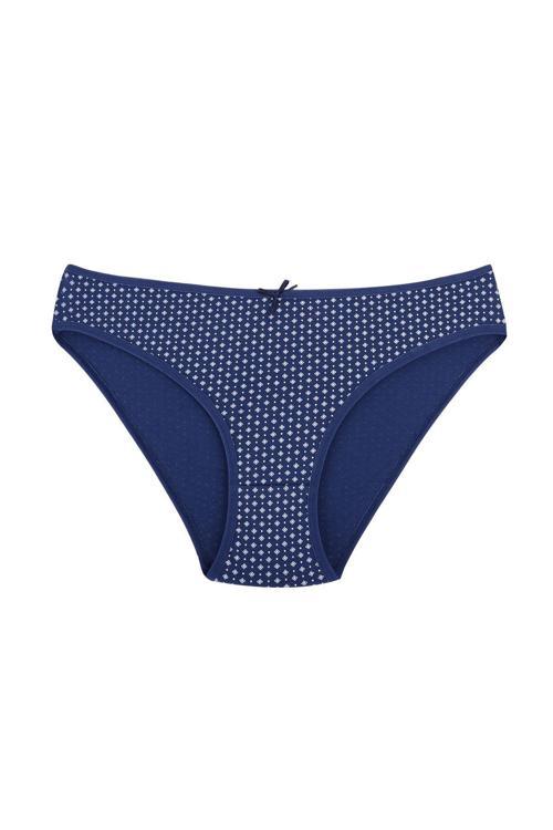 Pamuklu Esnek Desenli Slip Bikini Külot | V6 26800