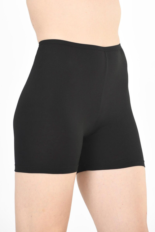 Kadın Likralı Süprem Diz Üstü Tayt | Siyah K26591