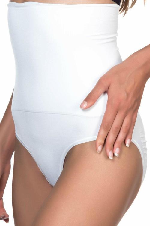 Seamless Double Slip Korse Beyaz | 2009