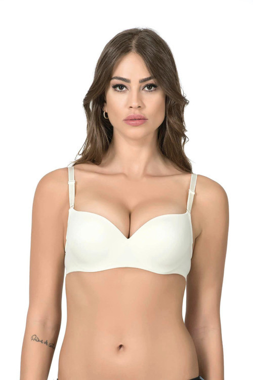 Push-Up Sütyen Ekru | 1109