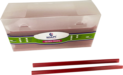 16MM ÜÇGEN PROFİL KIRMIZ100 AD.