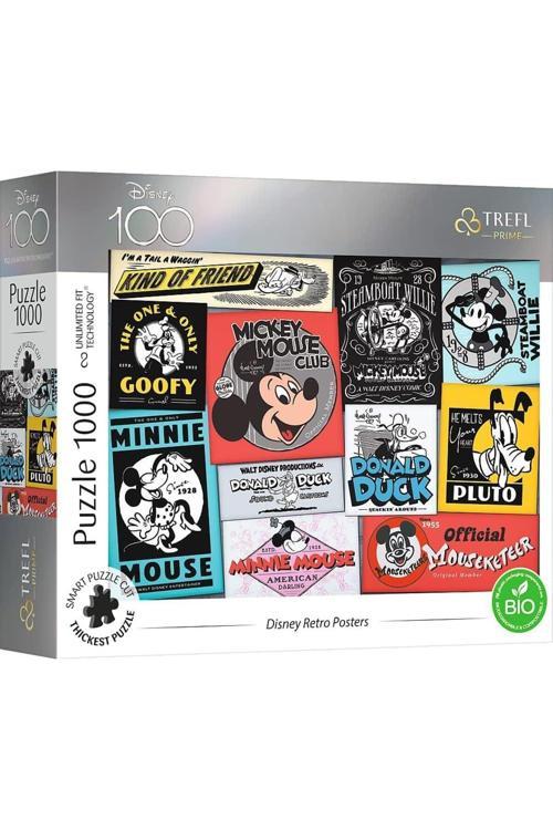 Trefl 1000 Parça Puzzle Disney Retro Poster