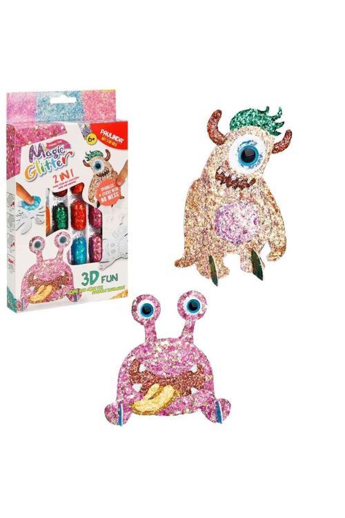 Magic Glitter 3D Simli Tasarım Seti