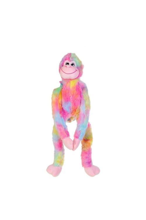 Peluş 60 Cm Renkli Maymun