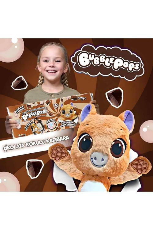Bubble Pops Kokulu Peluş S1 (Çikolatalı Kokulu)