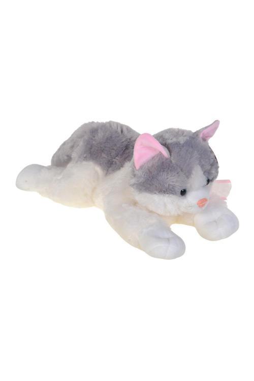 Peluş 46 Cm Sesli Kedi 4 Ass
