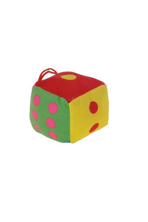 Peluş 10 Cm Renkli Zar
