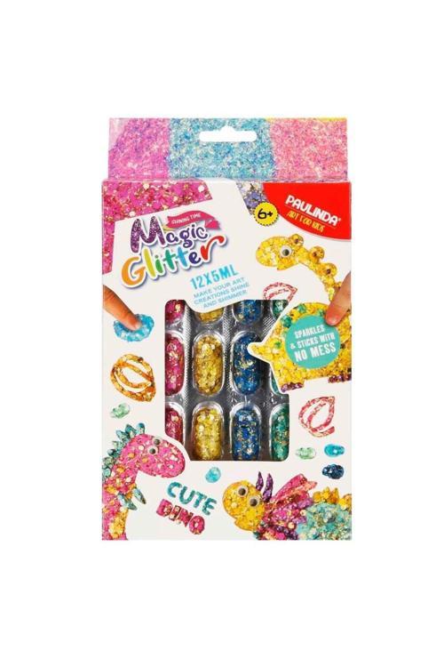 Magic Glitter Sevimli Dino Tasarım Seti