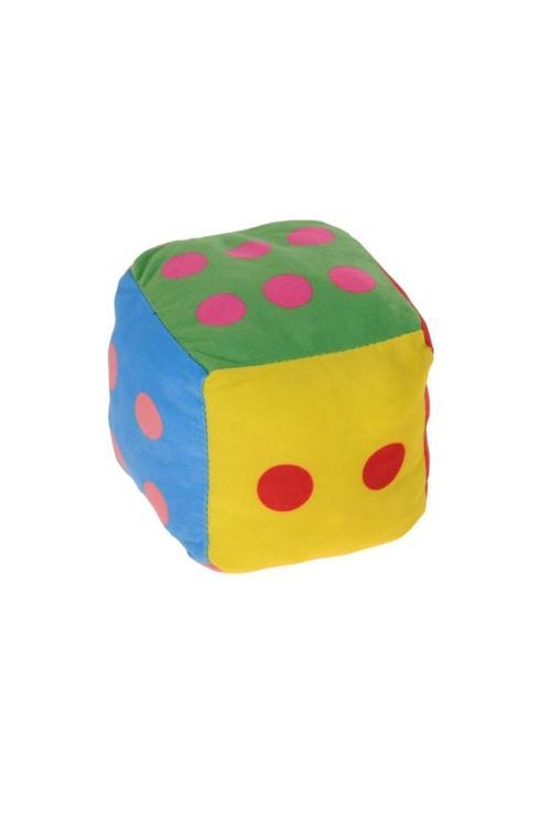 Peluş 15 Cm Renkli Zar