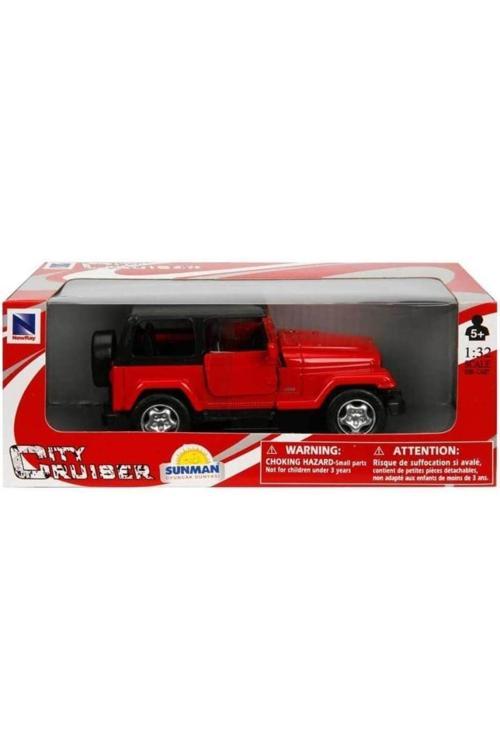 City Cruiser Jeep Wrangler 1/32 Model Araba