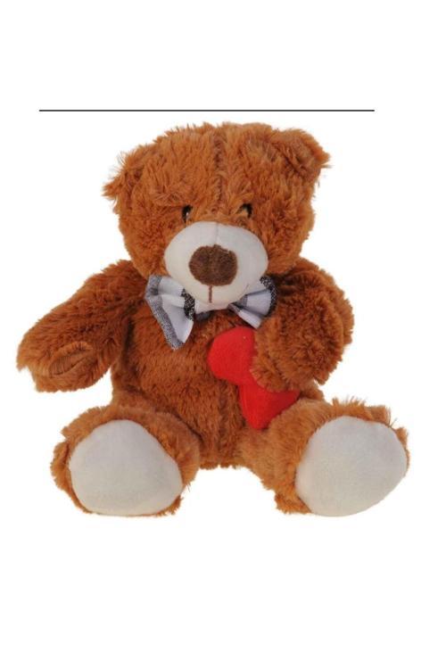 Peluş 20 Cm Kalpli Ayı