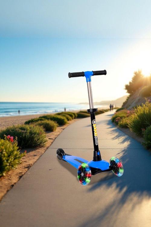Leddy Scooter Mavi Işıklı
