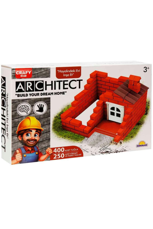 Crafy Architect Minyatür Ev Yapım Seti
