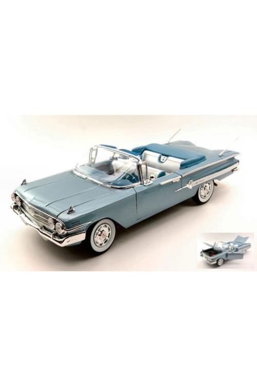1960 Chevrolet Impala 1/18 Model Araba Mavi