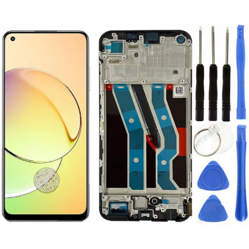 Realme 10 Uyumlu Çıtalı Servis Lcd Ekran Dokunmatik + Tamir Seti