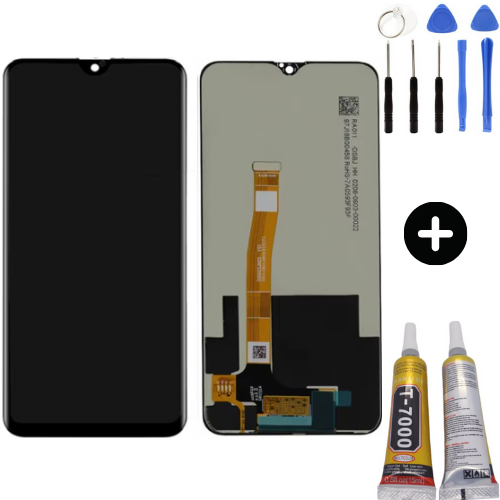 Realme 5 Pro Uyumlu Servis Lcd Ekran Dokunmatik + Montaj Seti