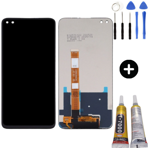Realme 6 Pro Uyumlu HK Lcd Ekran Dokunmatik + Montaj Seti