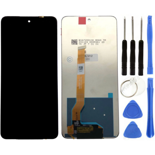 Realme 12 Uyumlu Servis Lcd Ekran Dokunmatik + Tamir Seti