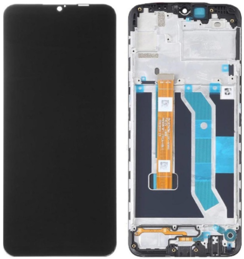 Realme 3i Uyumlu Çıtalı OLED Lcd Ekran Dokunmatik
