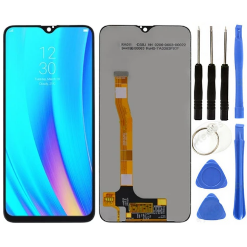 Realme 3 Pro Uyumlu Servis Lcd Ekran Dokunmatik + Tamir Seti