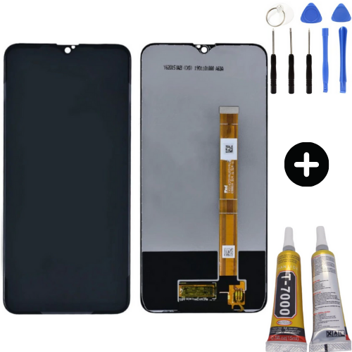 Realme 3 Uyumlu Servis Lcd Ekran Dokunmatik + Montaj Seti