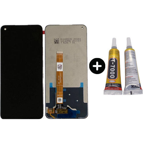 Realme 7 Uyumlu HK Lcd Ekran Dokunmatik + B7000