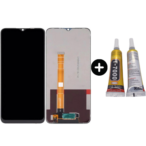 Realme C25s Uyumlu Servis Lcd Ekran Dokunmatik + B7000