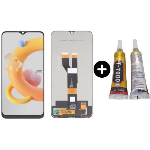 Realme C11 2021 Uyumlu Servis Lcd Ekran Dokunmatik + B7000