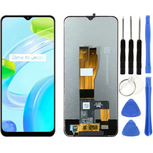 Realme C30 Uyumlu Servis Lcd Ekran Dokunmatik + Tamir Seti