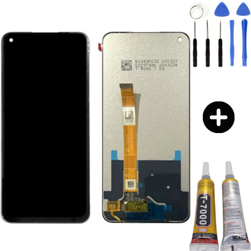 Realme 6s Uyumlu Lcd Ekran Dokunmatik + Montaj Seti
