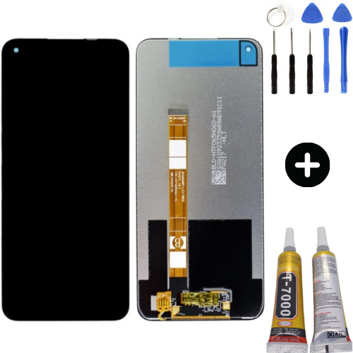 Realme 7i Uyumlu HK Lcd Ekran Dokunmatik + Montaj Seti