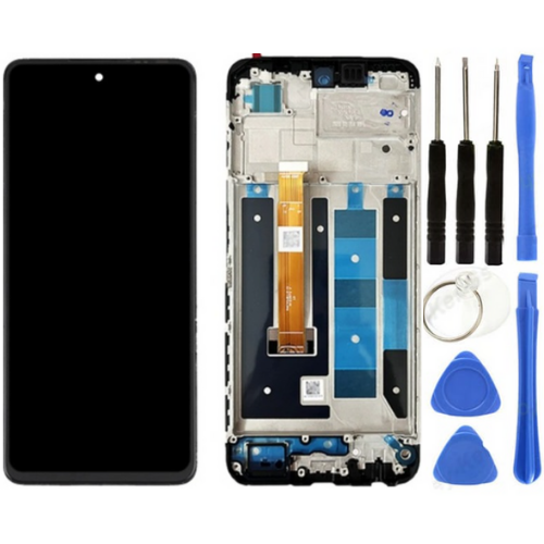 Realme C55 Uyumlu Çıtalı Lcd Ekran Dokunmatik + Tamir Seti