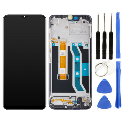 Realme C25y Uyumlu Çıtalı A Kalite Lcd Ekran Dokunmatik + Tamir Seti