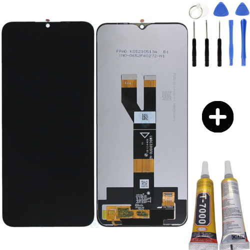 Realme C20 Uyumlu Servis Lcd Ekran Dokunmatik + Montaj Seti